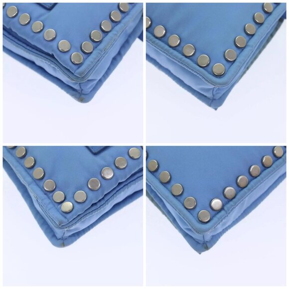 PRADA Shoulder Bag Nylon Blue Auth 89790 - Picture 16 of 16